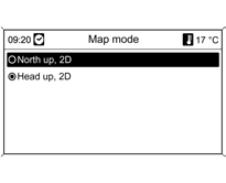 Map mode (Режим карты)