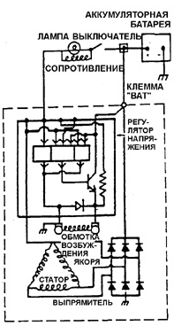 Электрическая схема генератора