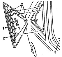 Панель с вентиляционным клапаном (кузов хетчбек)