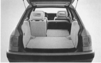 Вместительная маленькая хижина: пространство багажного отсека Audi 80 Аvant с
