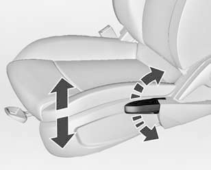 Для изменения высооты сиденья