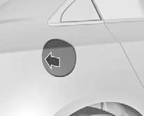 Заправочный лючок открывается