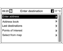 Нажать кнопку DEST; в меню Enter