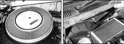 4. Достаньте фильтрующий элемент, обратив внимание на его первоначальную ориентацию