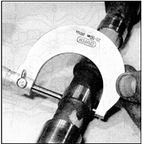 6. Зазор определяется как разность внутреннего диаметра опорной поверхности крышки