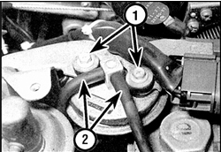 противодавления – модели с двигателем объемом 1,6 л (другие модели анологичны)