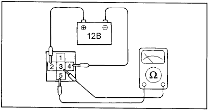 2. Замените управляющее реле двигателя, если оно неисправно.