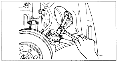 Момент затяжки контргайки наконечника рулевой тяги: