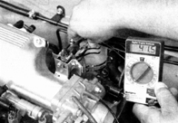 5. Проверьте сопротивление электропневмоклапана, которое должно быть в пределах