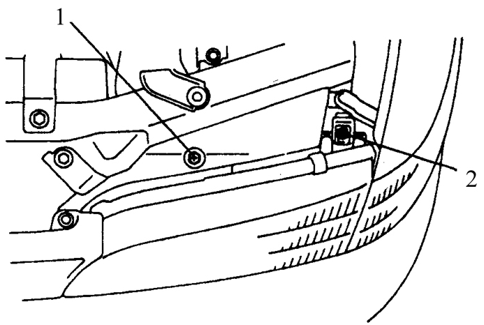 Винты регулировки фар головного света