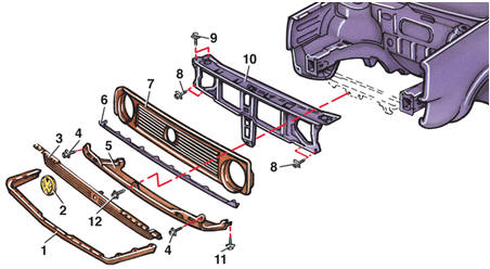 Детали передка