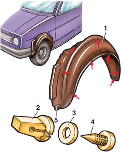 Крепление локаря